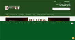 Desktop Screenshot of blindoblindati.it